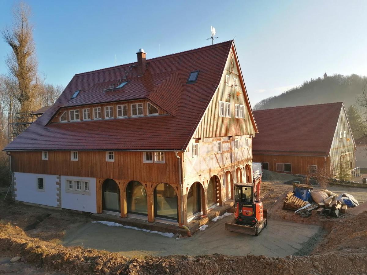 Pferdehof Am Burgsberg, Ferienzimmer, Monteurzimmer Seifhennersdorf Esterno foto
