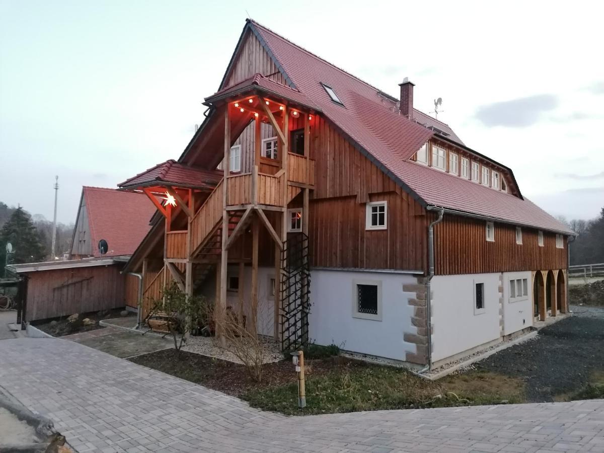 Pferdehof Am Burgsberg, Ferienzimmer, Monteurzimmer Seifhennersdorf Esterno foto